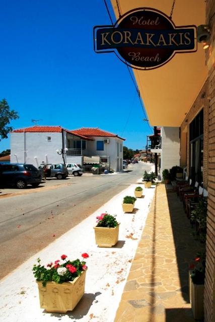 Hotel Korakakis Beach Finikounta Exterior foto